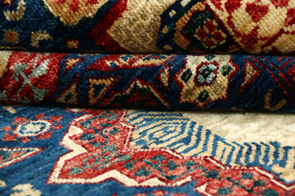 Navy Mamluk 3' 3 x 4' 10 - No. 62069 - ALRUG Rug Store