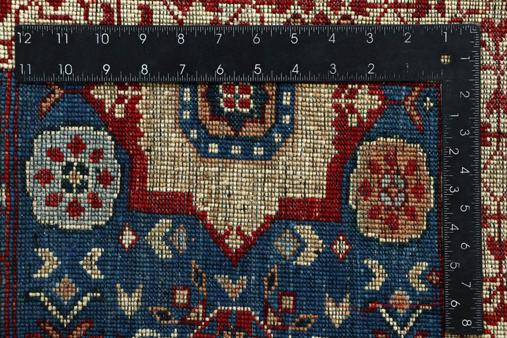 Navy Mamluk 3' 3 x 4' 10 - No. 62069 - ALRUG Rug Store