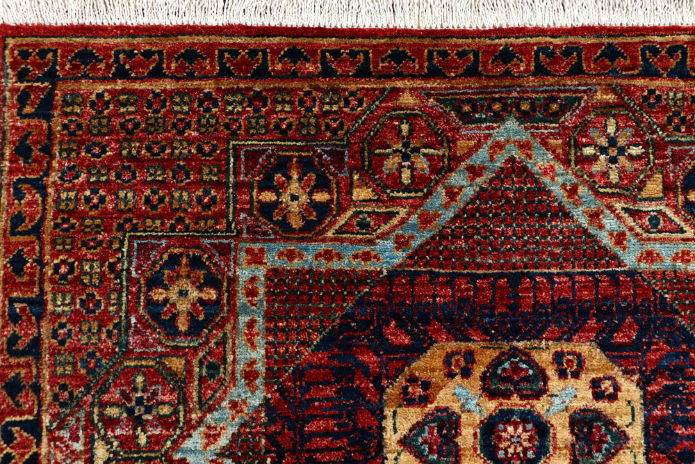 Multi Colored Mamluk 3' 4 x 4' 10 - No. 62071 - ALRUG Rug Store