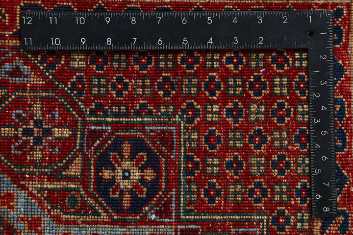 Multi Colored Mamluk 3' 4 x 4' 10 - No. 62071 - ALRUG Rug Store