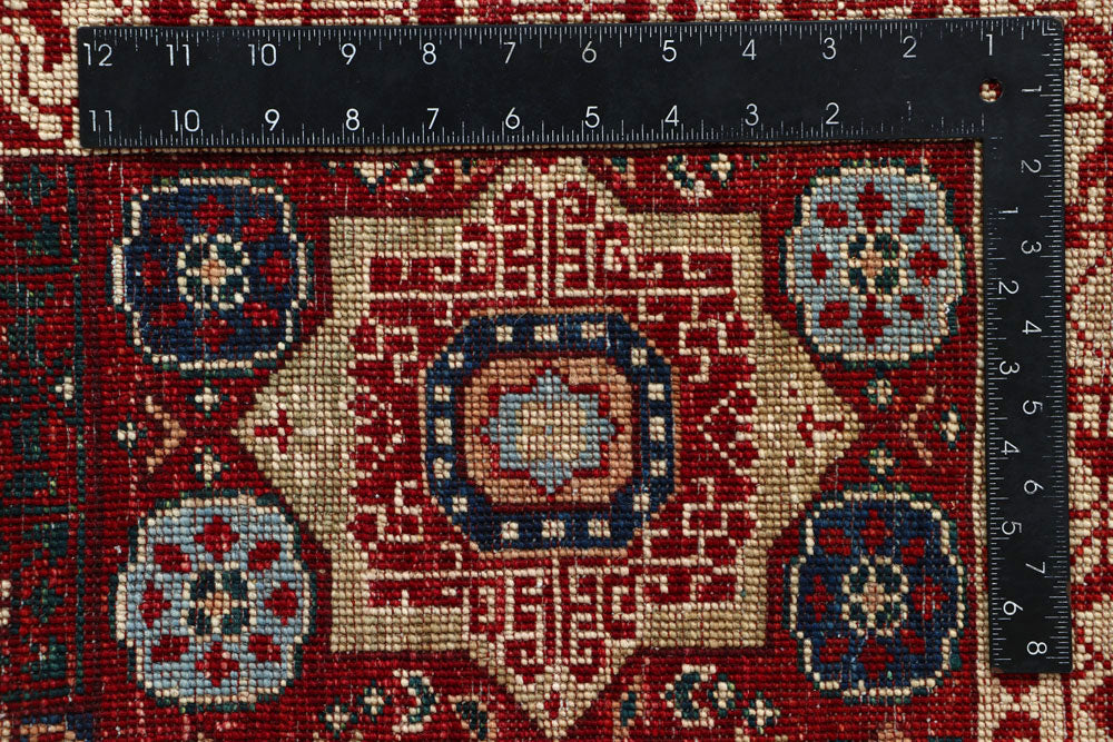 Firebrick Mamluk 3' 2 x 4' 10 - No. 62072 - ALRUG Rug Store