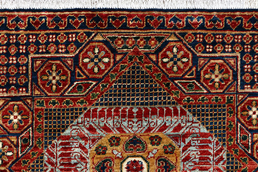 Multi Colored Mamluk 3' 4 x 4' 8 - No. 62073 - ALRUG Rug Store