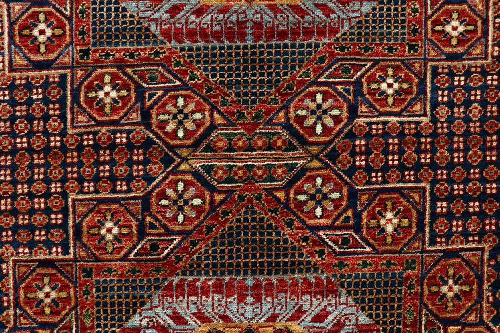Multi Colored Mamluk 3' 4 x 4' 8 - No. 62073 - ALRUG Rug Store