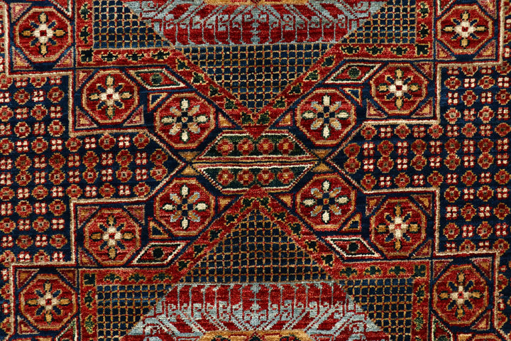 Multi Colored Mamluk 3' 4 x 4' 8 - No. 62073 - ALRUG Rug Store