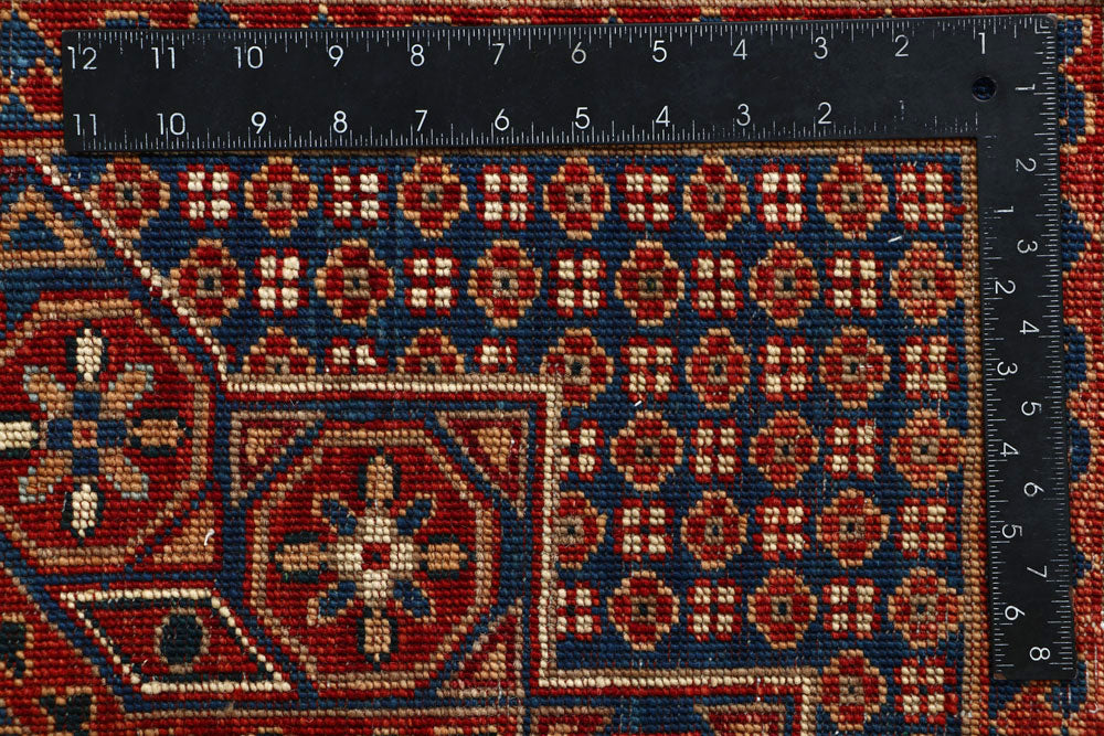 Multi Colored Mamluk 3' 4 x 4' 8 - No. 62073 - ALRUG Rug Store