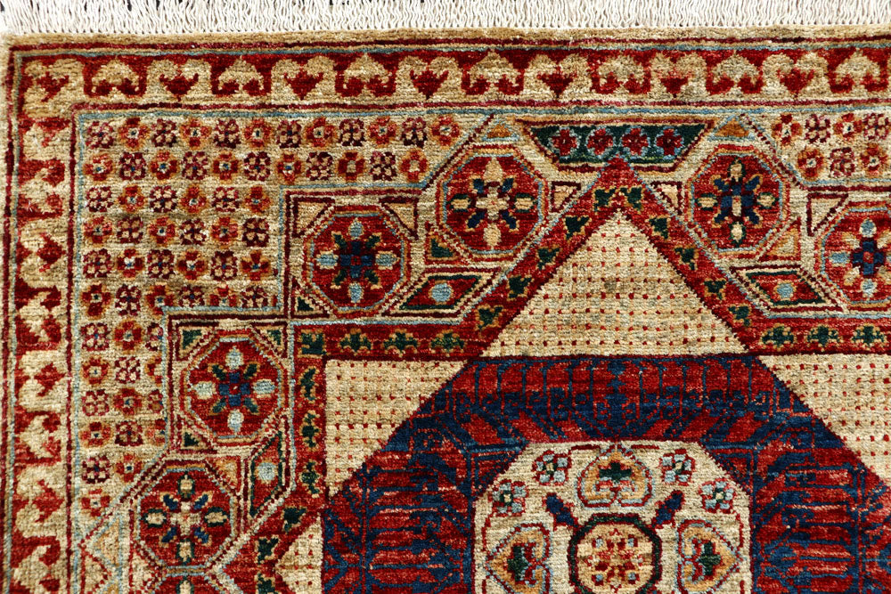Multi Colored Mamluk 3' 2 x 4' 11 - No. 62075 - ALRUG Rug Store