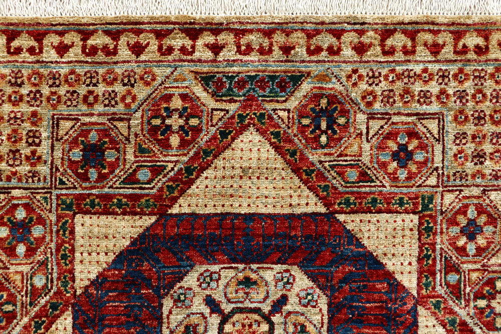 Multi Colored Mamluk 3' 2 x 4' 11 - No. 62075 - ALRUG Rug Store