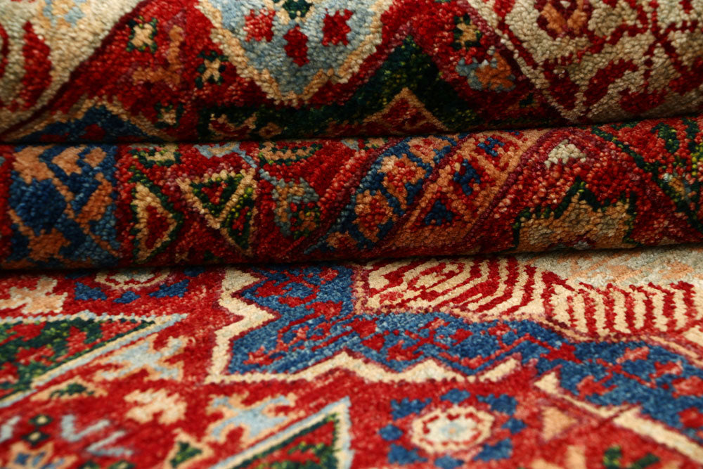 Firebrick Mamluk 3' 4 x 5' 1 - No. 62077 - ALRUG Rug Store