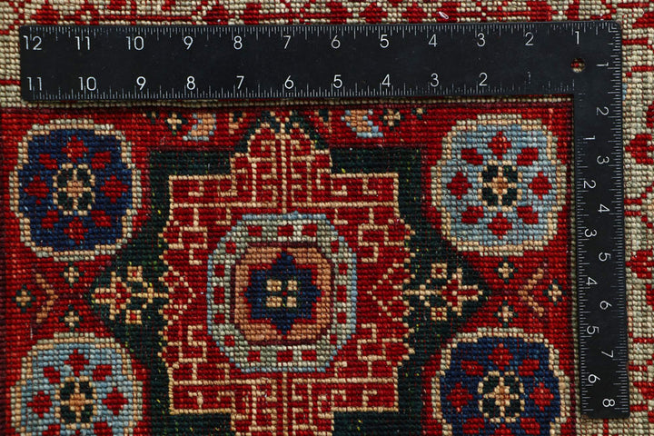 Firebrick Mamluk 3' 4 x 5' 1 - No. 62077 - ALRUG Rug Store