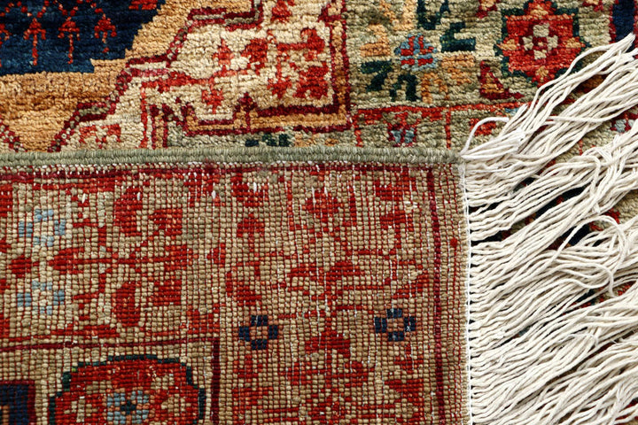 Dark Sea Green Mamluk 2' 9 x 5' - No. 62078 - ALRUG Rug Store