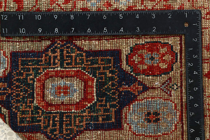 Dark Sea Green Mamluk 2' 9 x 5' - No. 62078 - ALRUG Rug Store