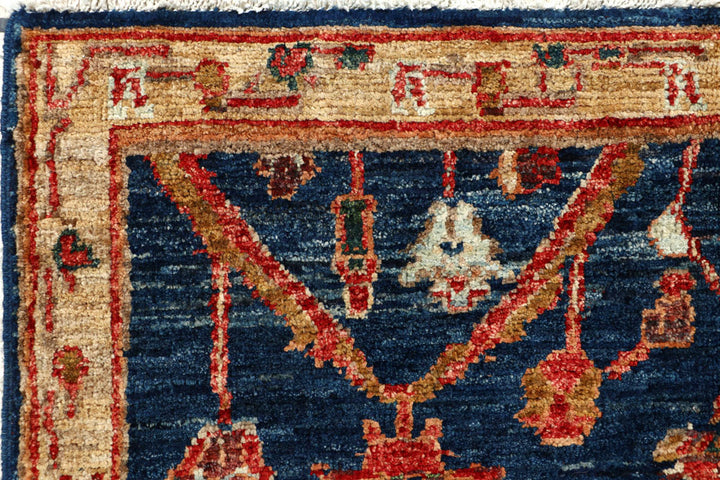 Midnight Blue Oushak 3' 1 x 4' 9 - No. 62079 - ALRUG Rug Store