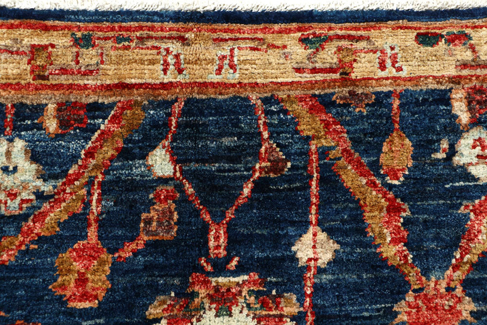 Midnight Blue Oushak 3' 1 x 4' 9 - No. 62079 - ALRUG Rug Store