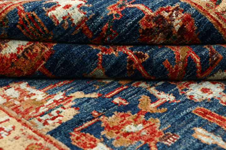 Midnight Blue Oushak 3' 1 x 4' 9 - No. 62079 - ALRUG Rug Store