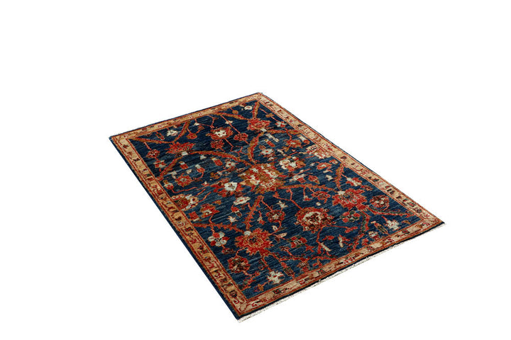 Midnight Blue Oushak 3' 1 x 4' 9 - No. 62079 - ALRUG Rug Store