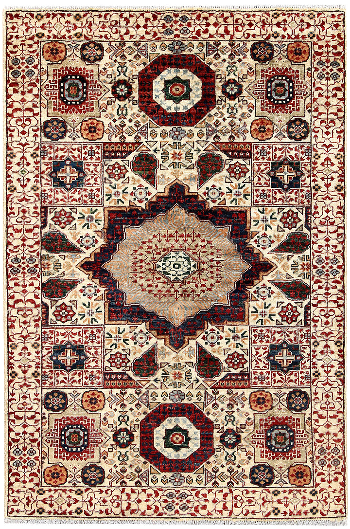 Cornsilk Mamluk 3' 3 x 4' 11 - No. 62083 - ALRUG Rug Store