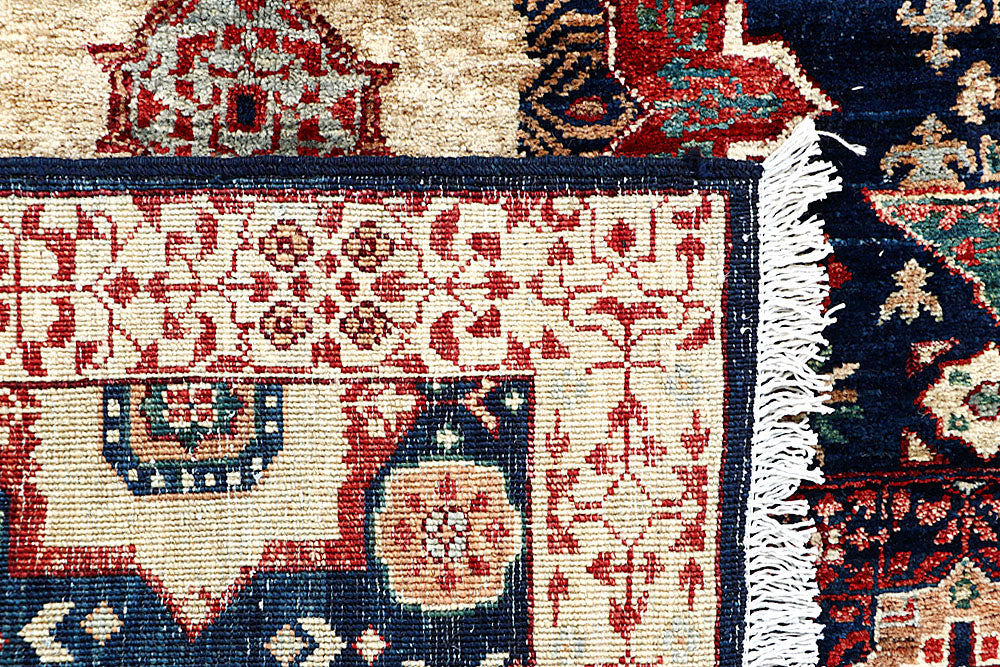 Midnight Blue Mamluk 3' 3 x 5' 1 - No. 62088 - ALRUG Rug Store