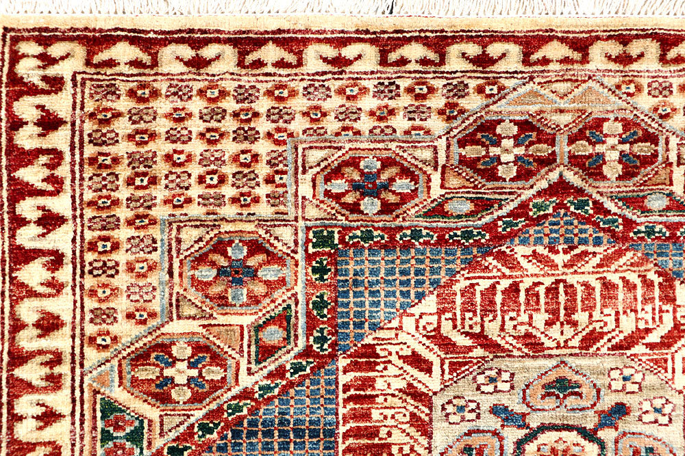 Blanched Almond Mamluk 3' 1 x 5' 1 - No. 62089 - ALRUG Rug Store