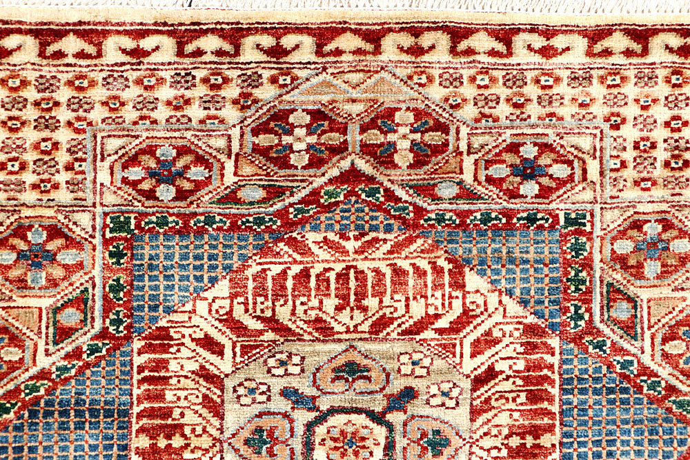 Blanched Almond Mamluk 3' 1 x 5' 1 - No. 62089 - ALRUG Rug Store