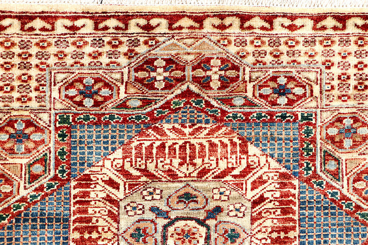 Blanched Almond Mamluk 3' 1 x 5' 1 - No. 62089 - ALRUG Rug Store