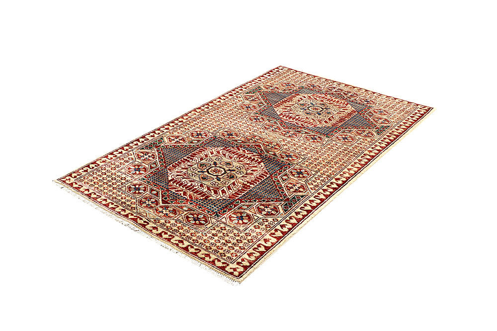 Blanched Almond Mamluk 3' 1 x 5' 1 - No. 62089 - ALRUG Rug Store