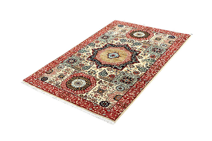 Cornsilk Mamluk 3' 2 x 4' 9 - No. 62090 - ALRUG Rug Store