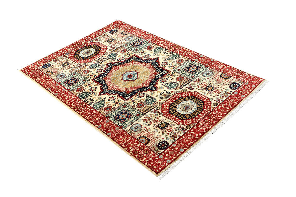 Cornsilk Mamluk 3' 2 x 4' 9 - No. 62090 - ALRUG Rug Store