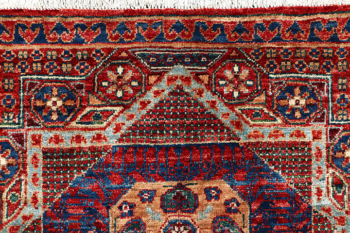 Firebrick Mamluk 3' 3 x 4' 10 - No. 62094 - ALRUG Rug Store