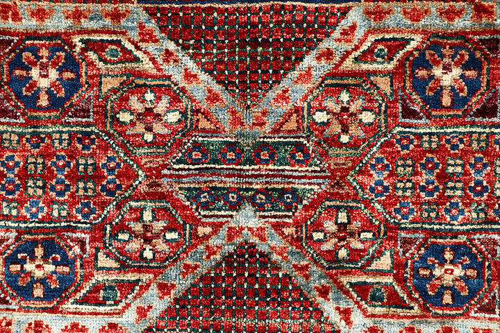 Firebrick Mamluk 3' 3 x 4' 10 - No. 62094 - ALRUG Rug Store