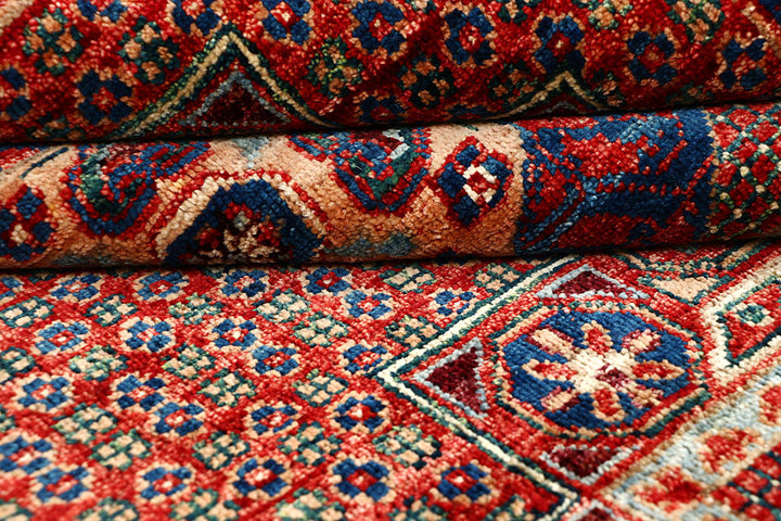 Firebrick Mamluk 3' 3 x 4' 10 - No. 62094 - ALRUG Rug Store