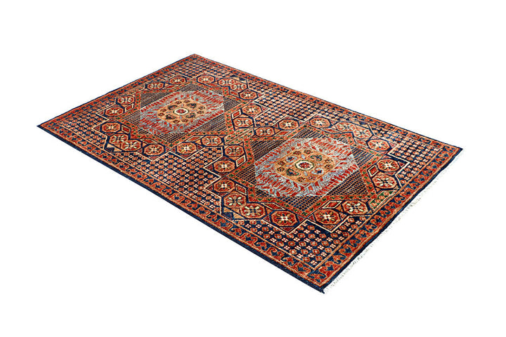 Multi Colored Mamluk 3' 3 x 5' 1 - No. 62100 - ALRUG Rug Store