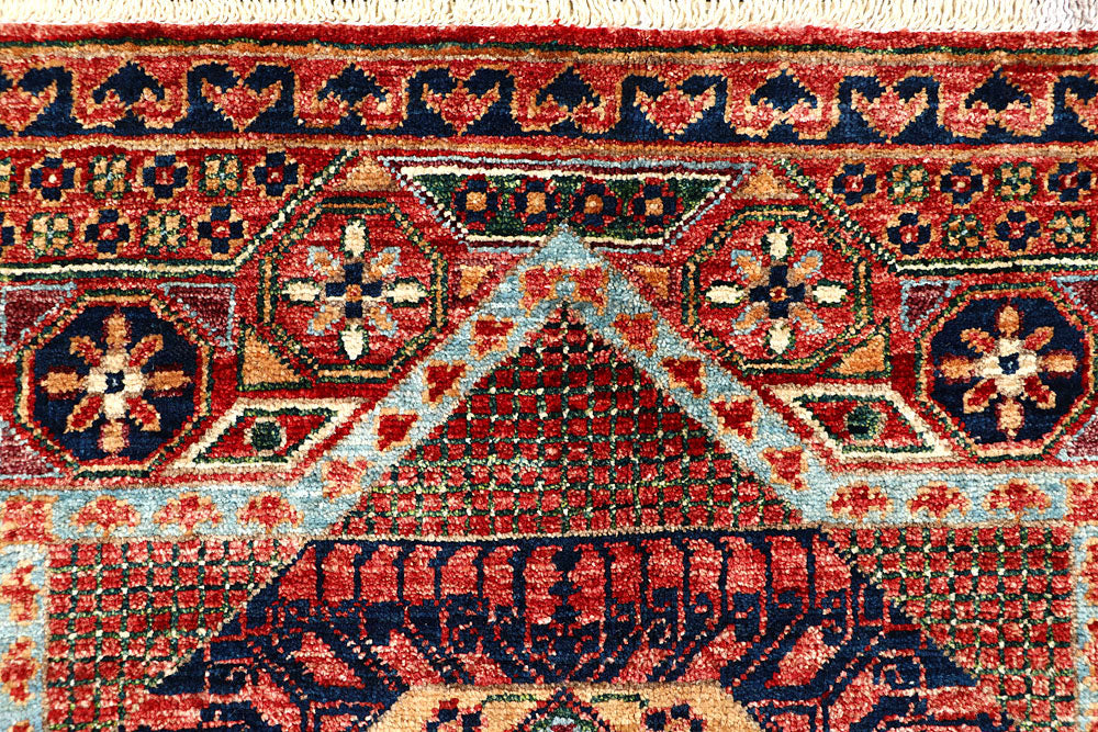 Multi Colored Mamluk 3' 3 x 4' 10 - No. 62102 - ALRUG Rug Store