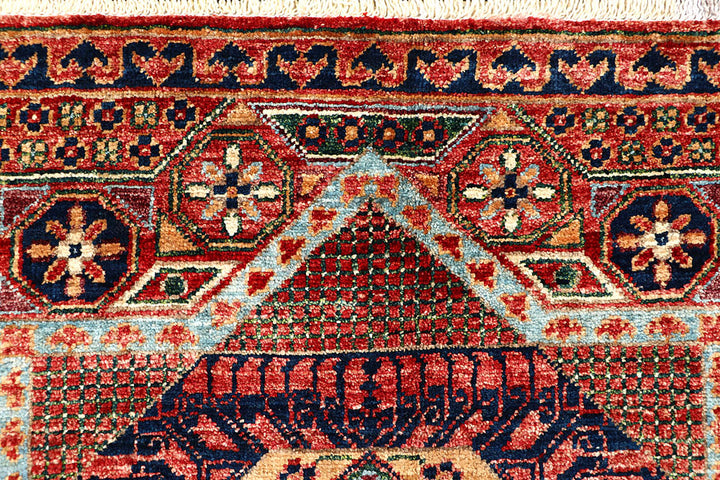 Multi Colored Mamluk 3' 3 x 4' 10 - No. 62102 - ALRUG Rug Store