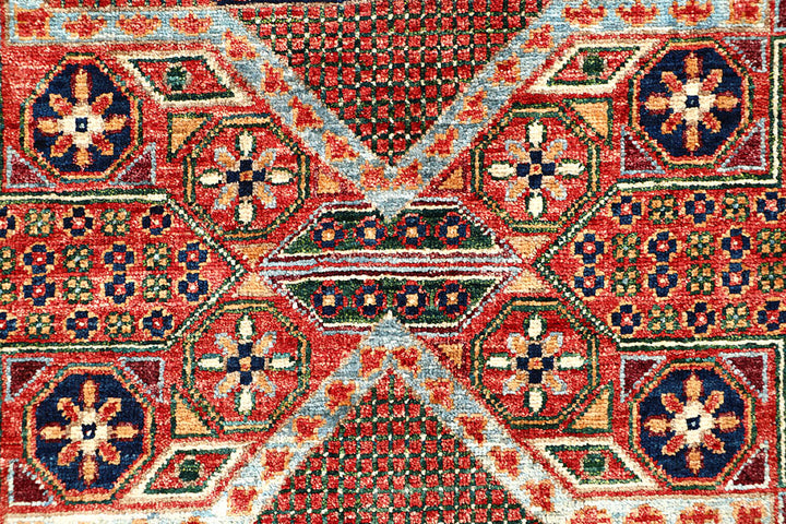 Multi Colored Mamluk 3' 3 x 4' 10 - No. 62102 - ALRUG Rug Store