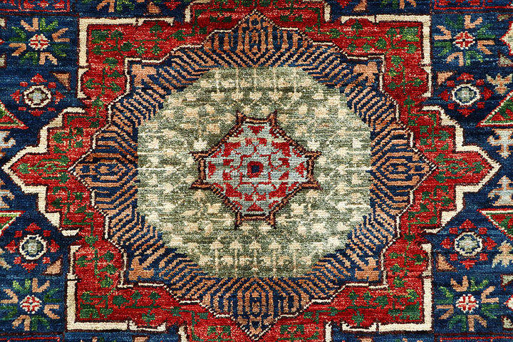 Midnight Blue Mamluk 3' 3 x 5' - No. 62107 - ALRUG Rug Store