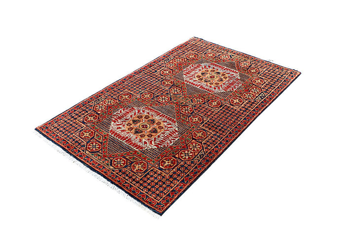 Multi Colored Mamluk 3' 2 x 5' 2 - No. 62108 - ALRUG Rug Store