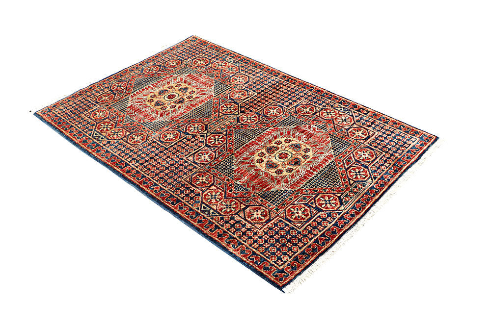 Multi Colored Mamluk 3' 3 x 4' 11 - No. 62112 - ALRUG Rug Store