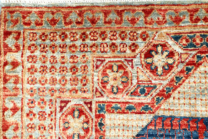 Multi Colored Mamluk 3' 3 x 5' 2 - No. 62116 - ALRUG Rug Store