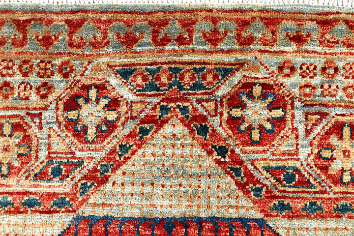 Multi Colored Mamluk 3' 3 x 5' 2 - No. 62116 - ALRUG Rug Store