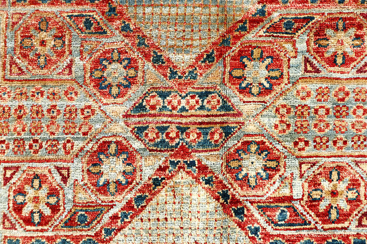 Multi Colored Mamluk 3' 3 x 5' 2 - No. 62116 - ALRUG Rug Store