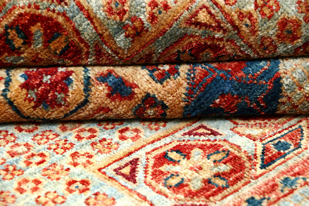 Multi Colored Mamluk 3' 3 x 5' 2 - No. 62116 - ALRUG Rug Store