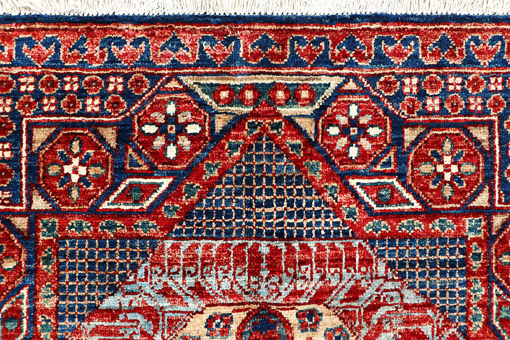 Multi Colored Mamluk 3' 2 x 5' - No. 62117 - ALRUG Rug Store