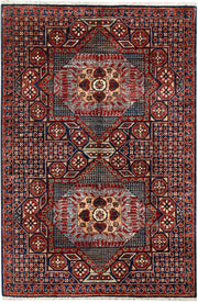 Multi Colored Mamluk 3' 2 x 5' - No. 62117 - ALRUG Rug Store