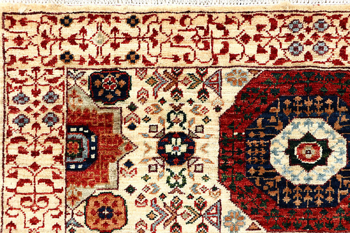 Cornsilk Mamluk 3' 3 x 4' 11 - No. 62118 - ALRUG Rug Store
