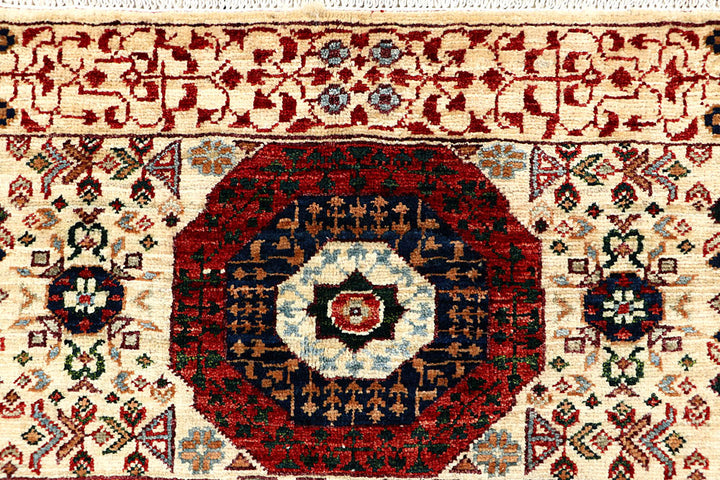 Cornsilk Mamluk 3' 3 x 4' 11 - No. 62118 - ALRUG Rug Store