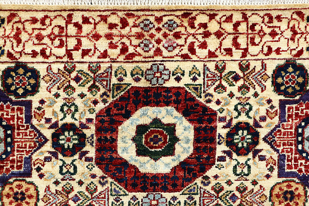 Cornsilk Mamluk 3' 3 x 4' 11 - No. 62120 - ALRUG Rug Store