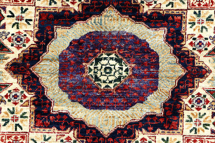 Cornsilk Mamluk 3' 3 x 4' 11 - No. 62120 - ALRUG Rug Store