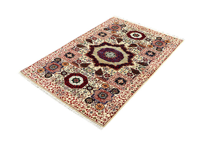 Cornsilk Mamluk 3' 3 x 4' 11 - No. 62120 - ALRUG Rug Store