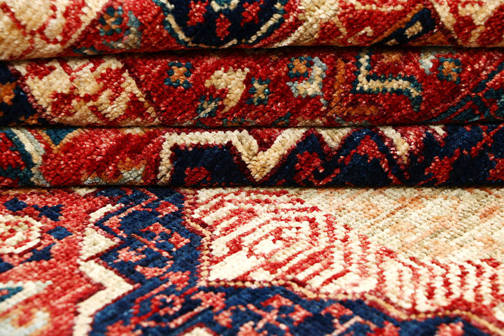 Firebrick Mamluk 3' 4 x 4' 11 - No. 62121 - ALRUG Rug Store