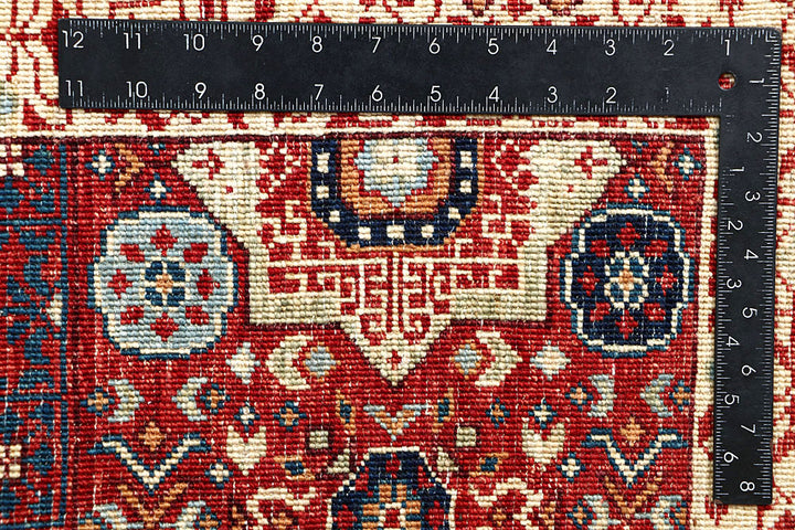 Firebrick Mamluk 3' 4 x 4' 11 - No. 62121 - ALRUG Rug Store